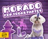 Morado por todas partes