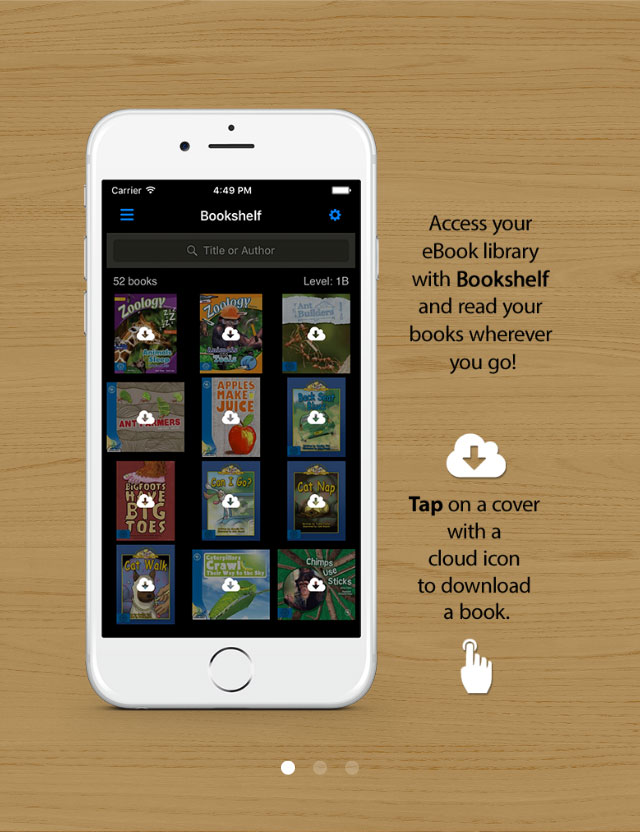 ARC Bookshelf App on iPhone