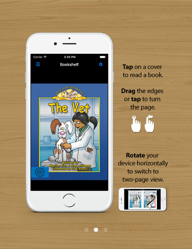ARC Bookshelf App on iPhone